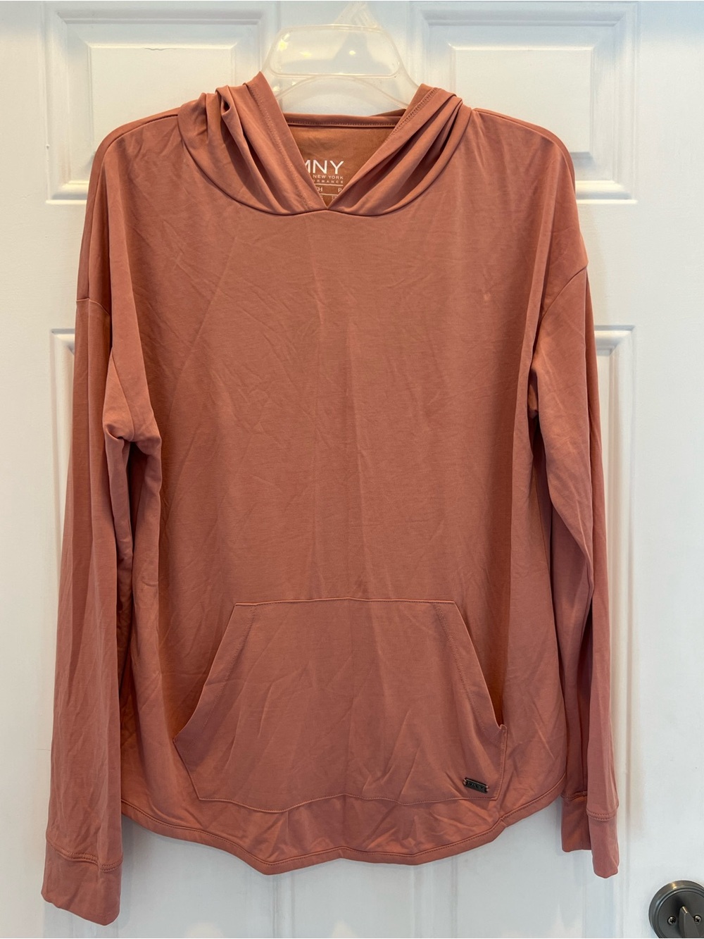 Marc New York Women Size S Mauve Soft Long Sleeve Pullover Hoodie NWOT #996